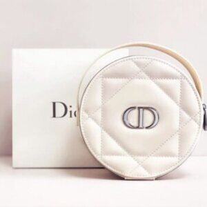 NIB | Authentic Dior Beauty Round Vanity case w Mirror